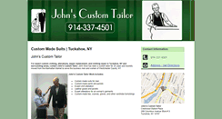 Desktop Screenshot of johnscustomtailor.com